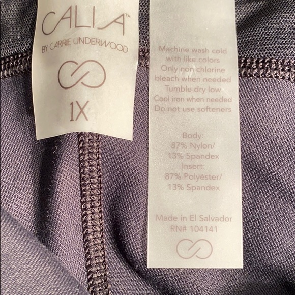 BNWT CALIA by Carrie Underwood Capri Leggings - Picture 9 of 10